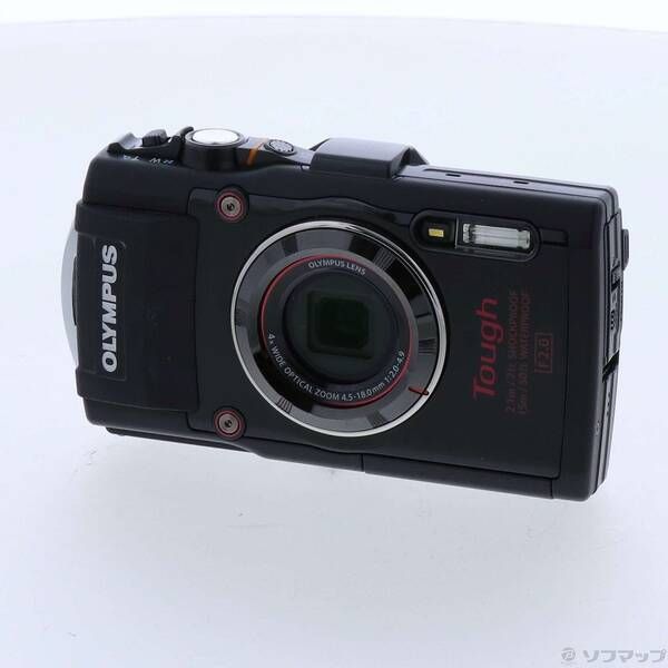 ソフマップ 〔中古品〕 STYLUS TG-4 BLK Tough ブラック【276】
