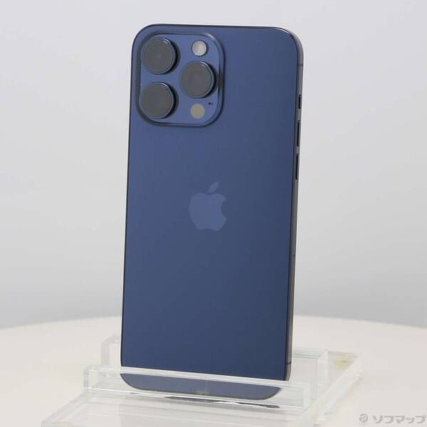 ソフマップ 〔中古品〕 iPhone15 Pro Max 512GB ブルーチタニウム MU6X3J／A SIMフリー【262】