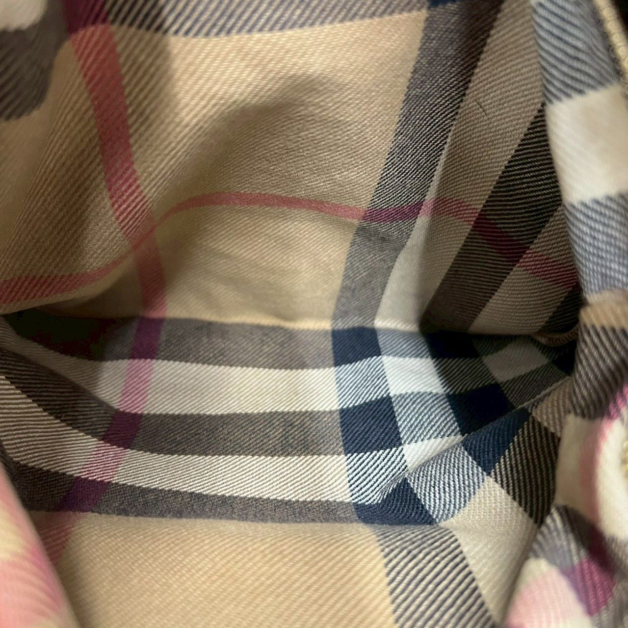 極 美品 BURBERRY バーバリー ノバチェック シャドーホース 金具