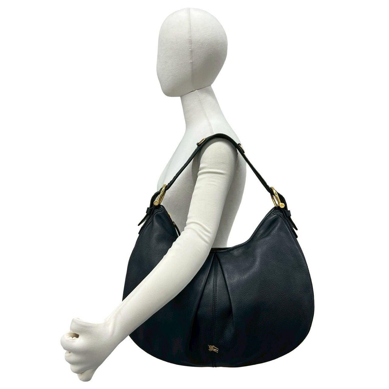 極 美品 BURBERRY バーバリー ノバチェック シャドーホース 金具