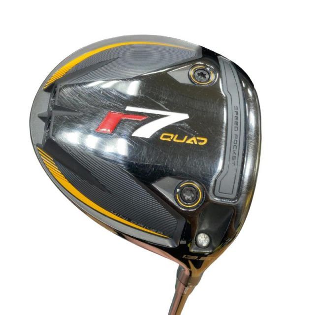 【中古】 テーラーメイド r7quad MINI DRIVER 13.5° ドライバー DR r7QMD Diamana SILVER TM55 (フレックスS) メンズ 男性用 右利き 右用 Cランク ゴルフクラブ