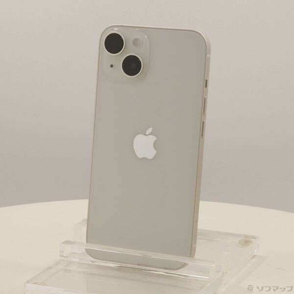 ソフマップ 〔中古品〕 iPhone14 128GB スターライト MPUQ3J／A SIMフリー【349】