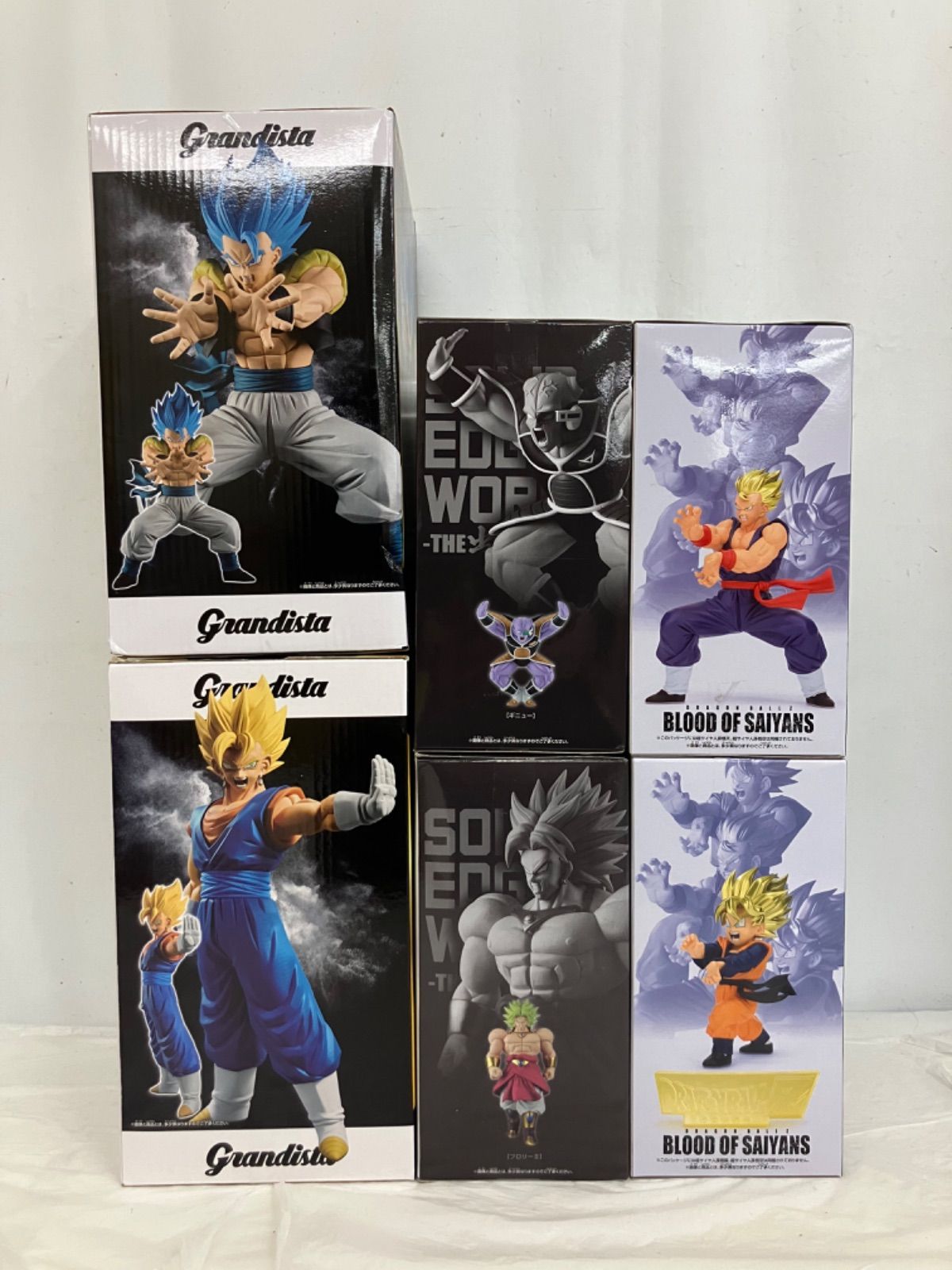 未開封 ドラゴンボールZ フィギュア ベジット ゴジータ 他 6種セット