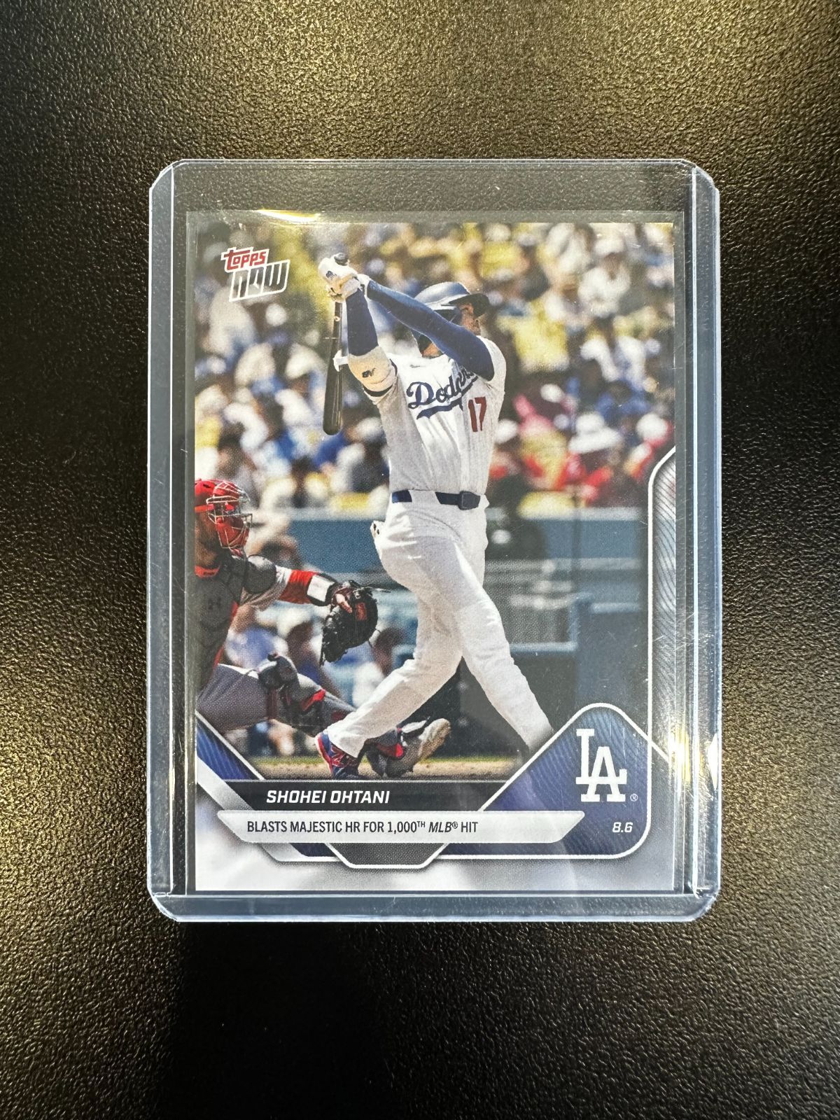 大谷翔平 Topps NOW #527 MLB通算1000安打達成記念 ドジャース Shohei