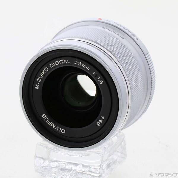 ソフマップ 〔中古品〕 M.ZUIKO DIGITAL 25mm F1.8 (レンズ／シルバー) (μ4／3)【262】