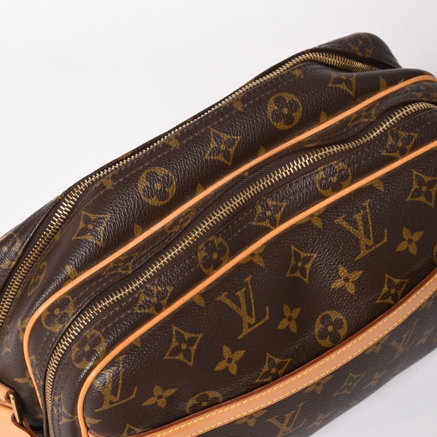 中古✨美品 モノグラム ショルダーバッグko LOUIS VUITTON ルイヴィトン ショルダーバッグ リポーターPM M45254