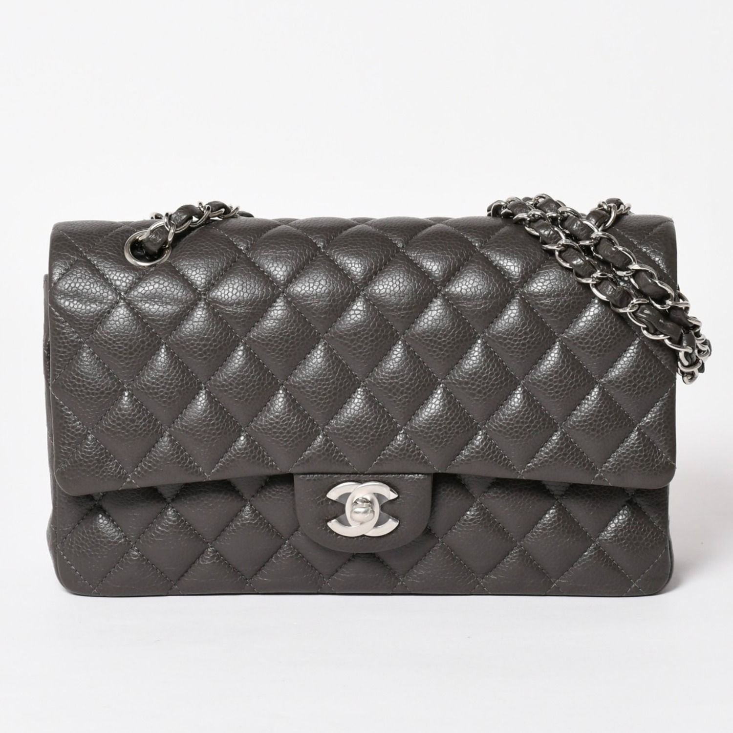 新品同様 CHANEL シャネル マトラッセ25 チェーンショルダーバッグ 