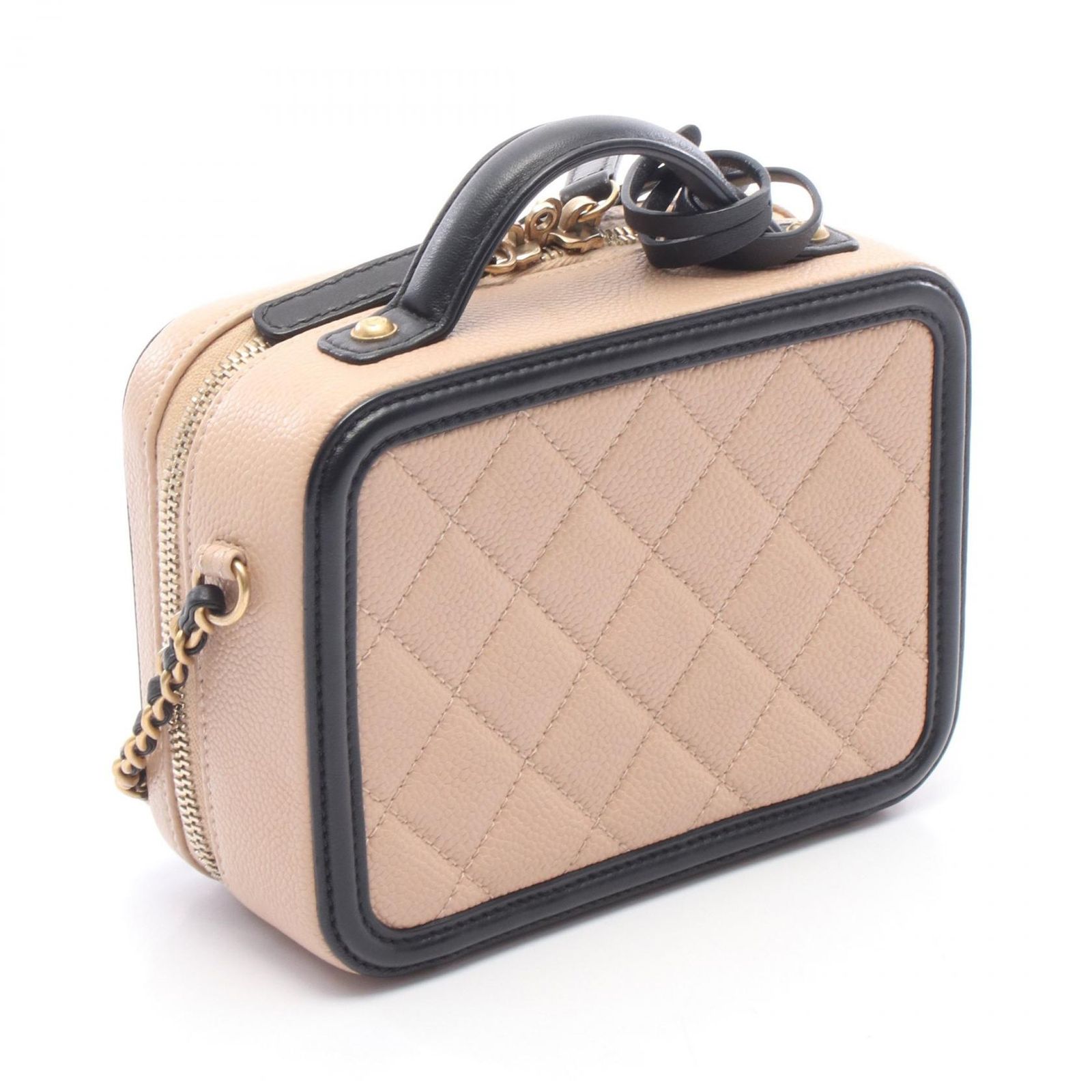 シャネル CHANEL ショルダーバッグ CCフィグリー スモール バニティ