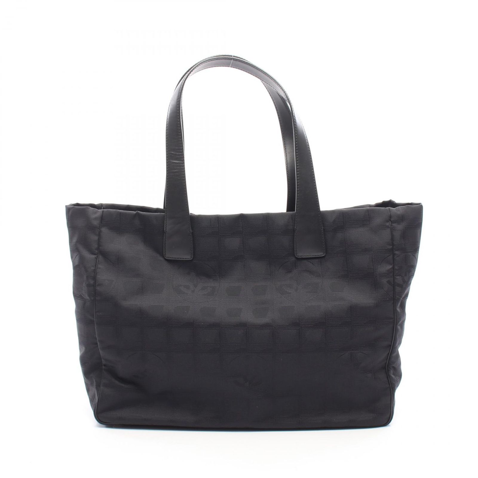 シャネル CHANEL トートバッグ ニュートラベルラインMM A15991 ブラック レザー ニュートラベルライントートMM レディース Used B