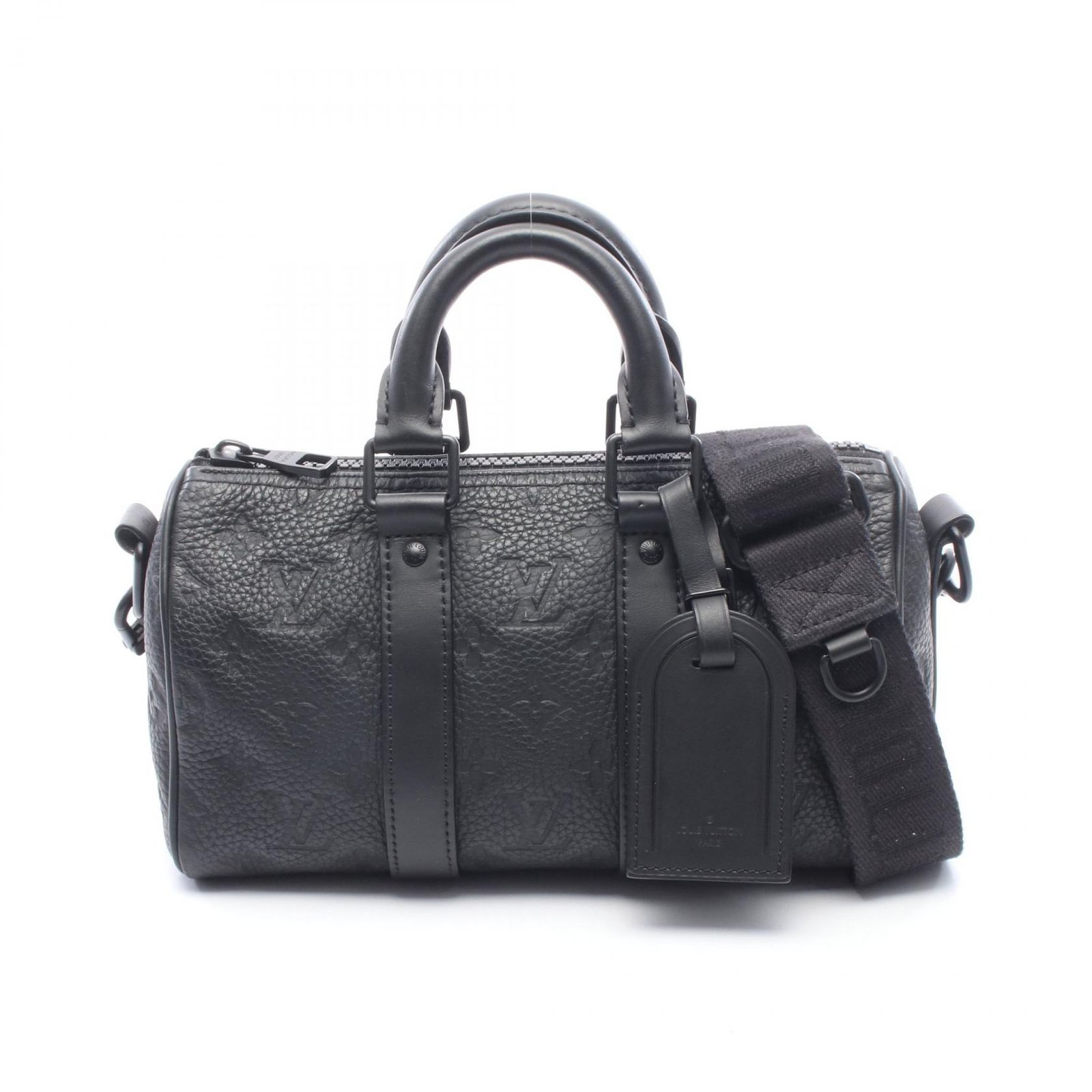 ルイ・ヴィトン LOUIS VUITTON ハンドバッグ キーポル バンドリエール25 2WAY M20900 ノワール レザー キーポル・バンドリエール25 メンズ Used A