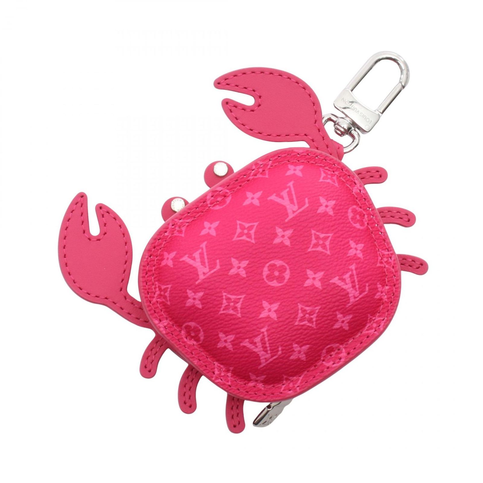 ルイ・ヴィトン LOUIS VUITTON チャーム バッグチャーム LVクラブ モノグラム ローズポンディシェリ M02298 ローズ ポンディシェリ レザー バッグチャーム・LV クラブ