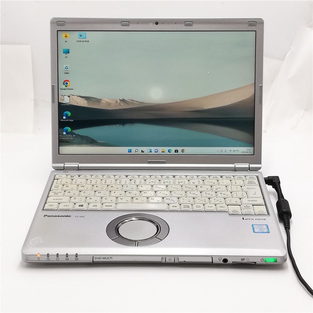 激安 Wi-Fi有 パナソニック 中古ノートパソコン SZ6RDQVS Core i5 7300U 8GB 256GB 高速SSD DVDマルチ 無線LAN カメラ Windows11 Office済