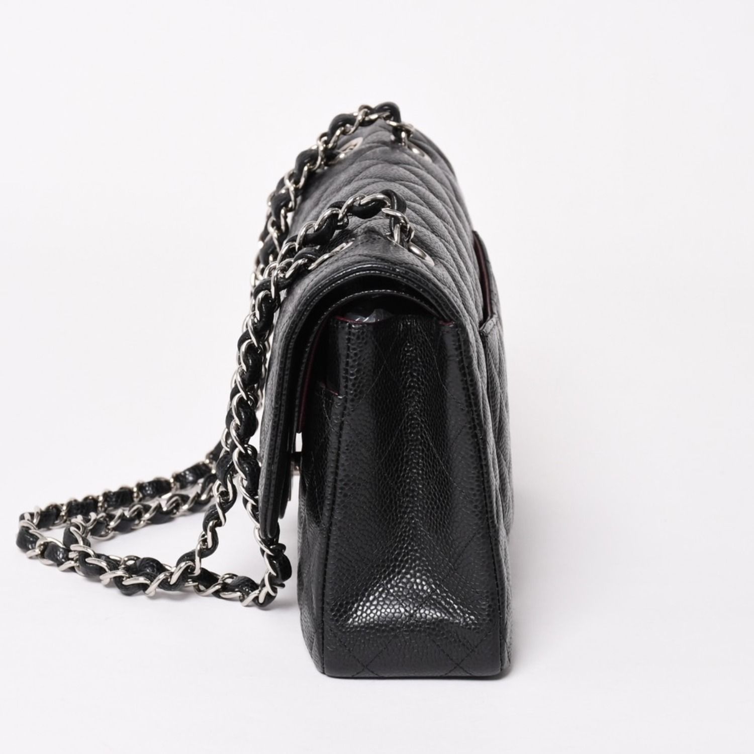 極美品 CHANEL シャネル マトラッセ25 Wフラップ Wチェーンショルダー 