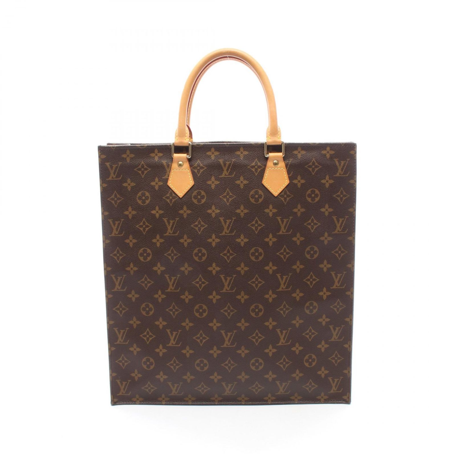 ルイ・ヴィトン LOUIS VUITTON トートバッグ サックプラ モノグラム M51140 PVCコーティングキャンバス レザー サック・プラ レディース Used B