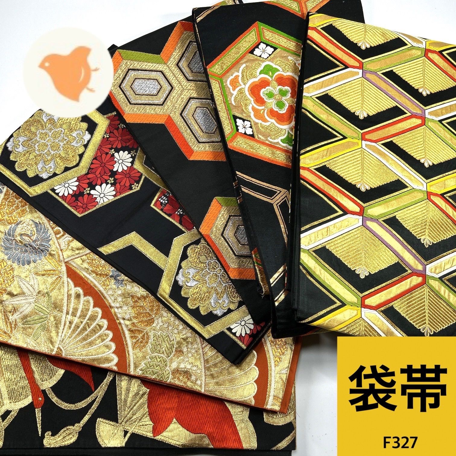 袋帯 6枚 正絹 帯まとめ売り【F327】同梱購入歓迎 リメイク用 着付け