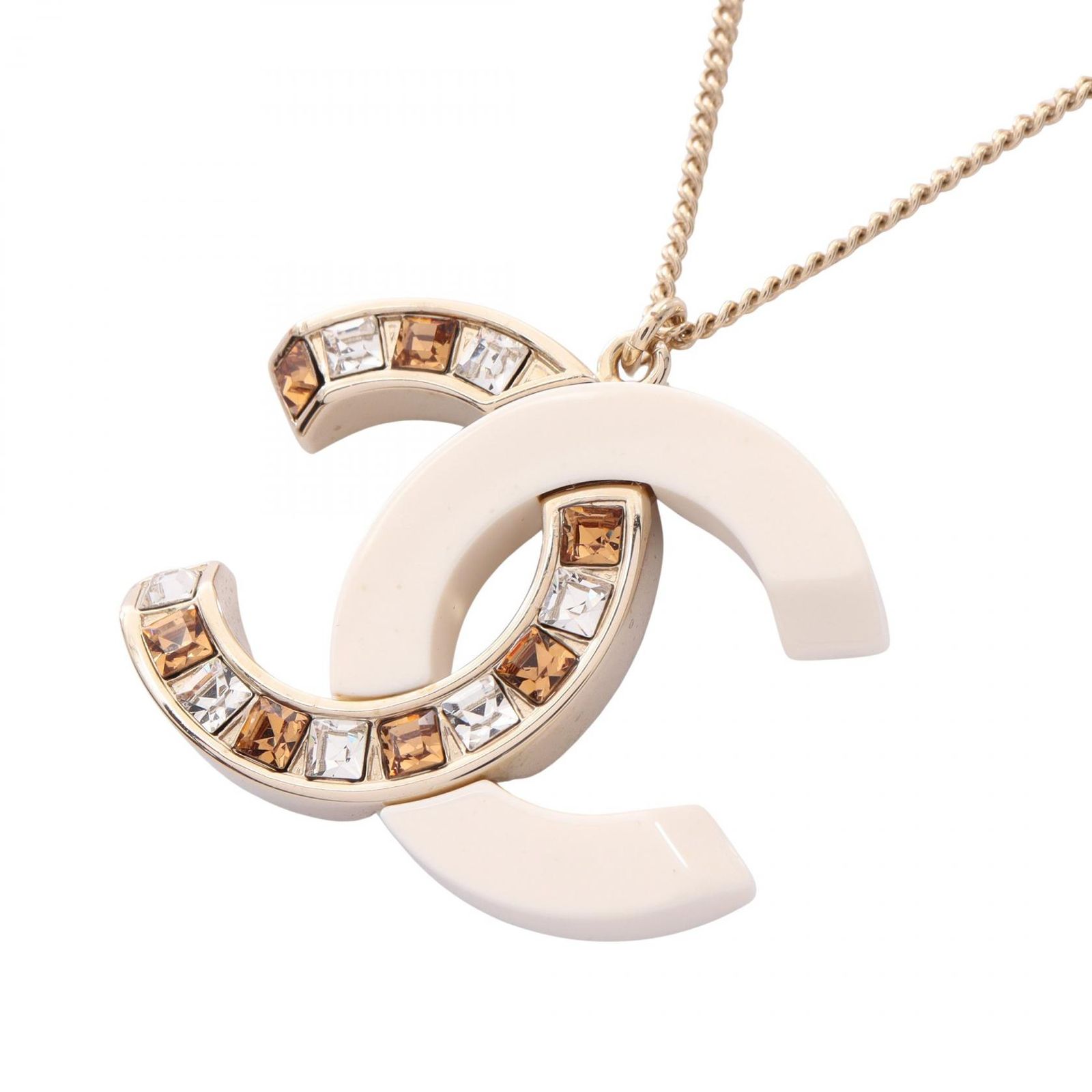 シャネル CHANEL ネックレス ココマーク GP（ゴールドメッキ） ネックレス レディース Used A