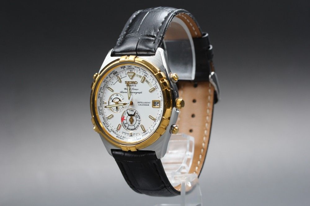 ワールドタイマー SEIKO セイコー 6M15-0020 - 6m15-0020」の落札相場 