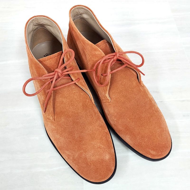 TOD'S トッズ 新品・アウトレット スエード デザートブーツ サイズ5