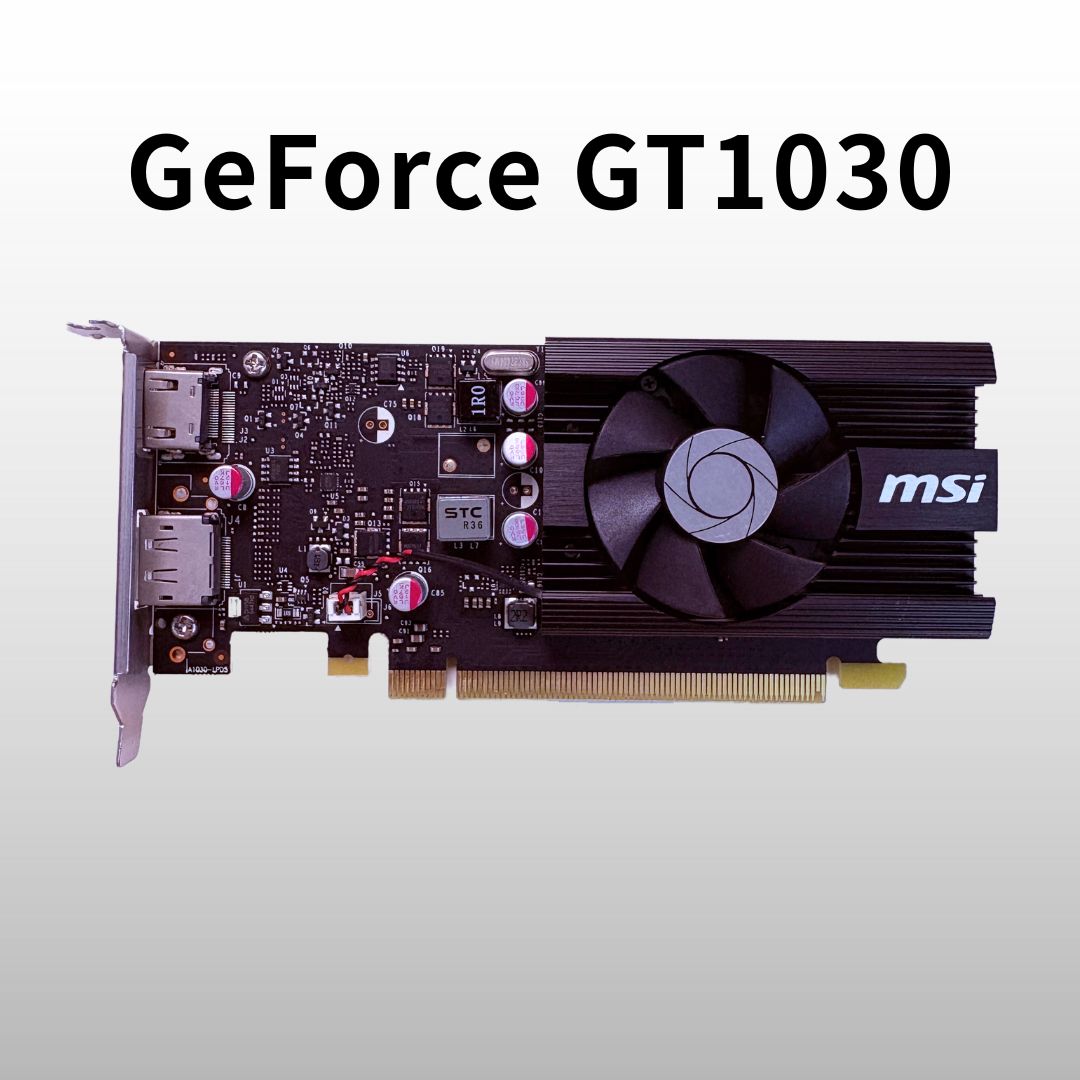 中古】MSI GT1030 2GD4 LP OC グラフィックボード - メルカリ