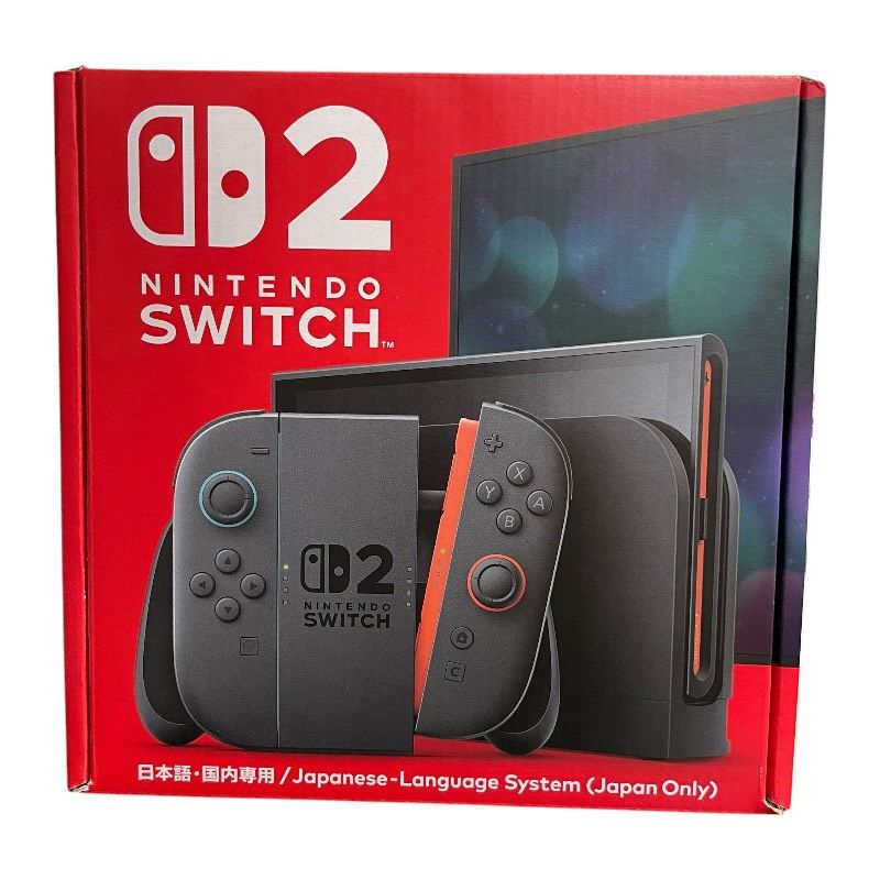 【NINTENDO】任天堂 SWITCH2 BEE-S-KB6CA ゲームハード ユニセックス 新品未使用品 スイッチ2 本体 日本語 国内専用