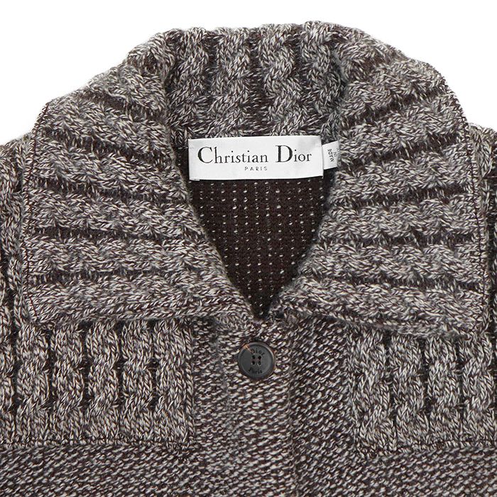 極美品】Christian Dior クリスチャンディオール ニットカーディガン 