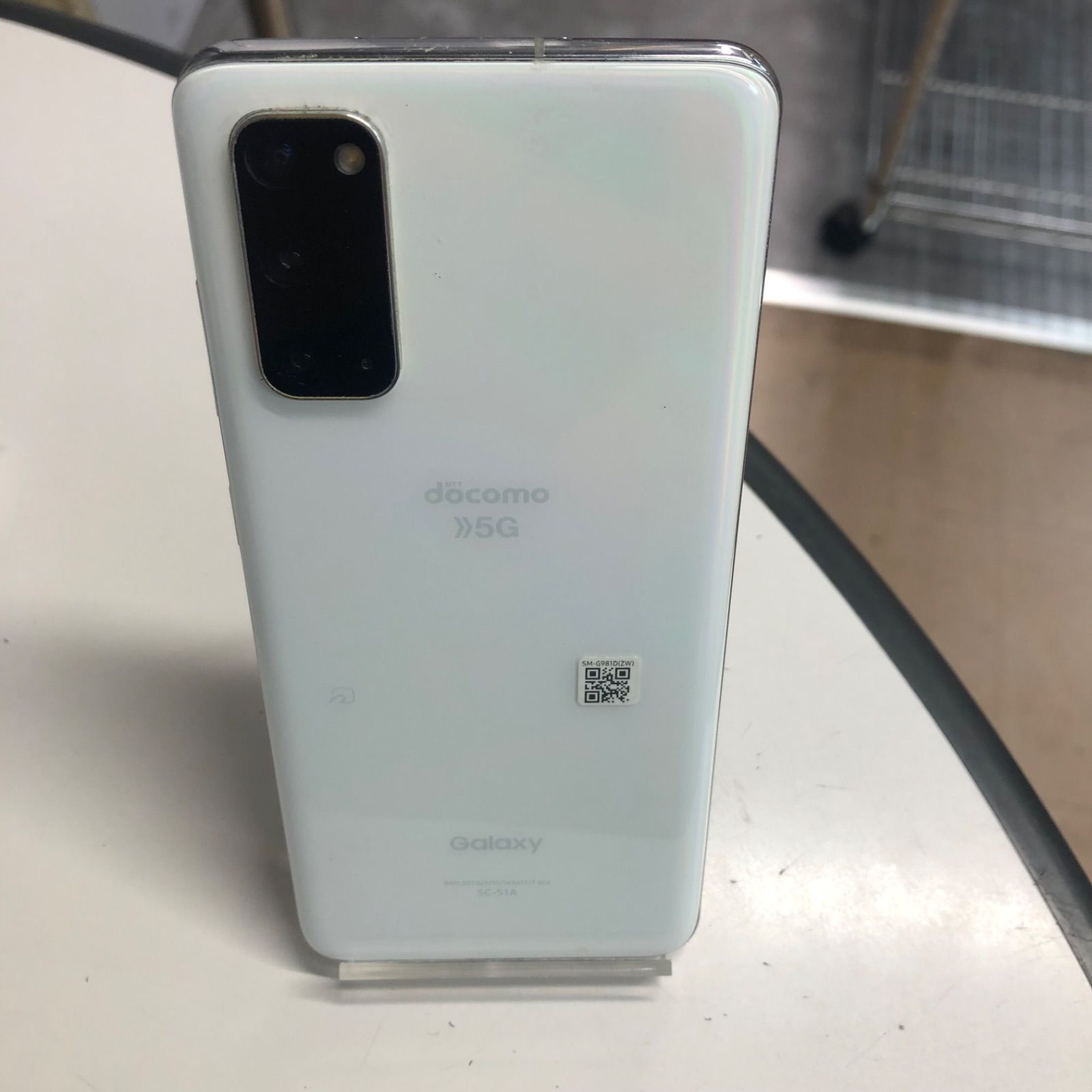訳あり】Galaxy S20 5G SC-51A docomo 128GB ホワイト - メルカリ