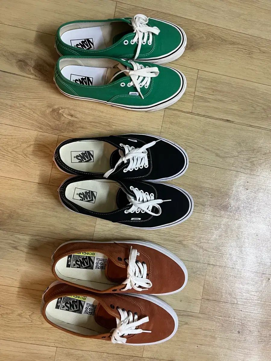VANS アセンティック 3種