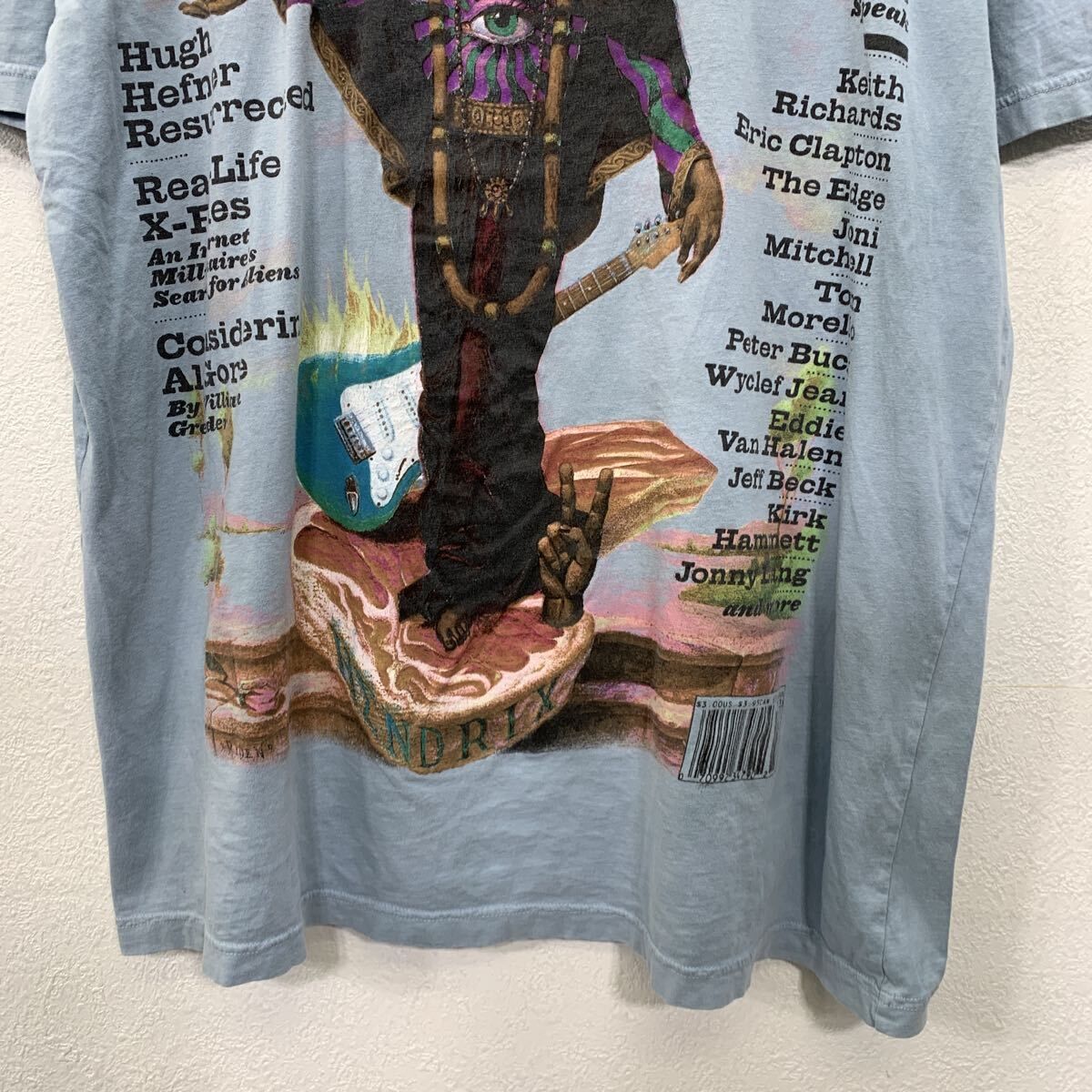 ROLLING STONE 半袖 バンドTシャツ XXL ライトブルー ローリング
