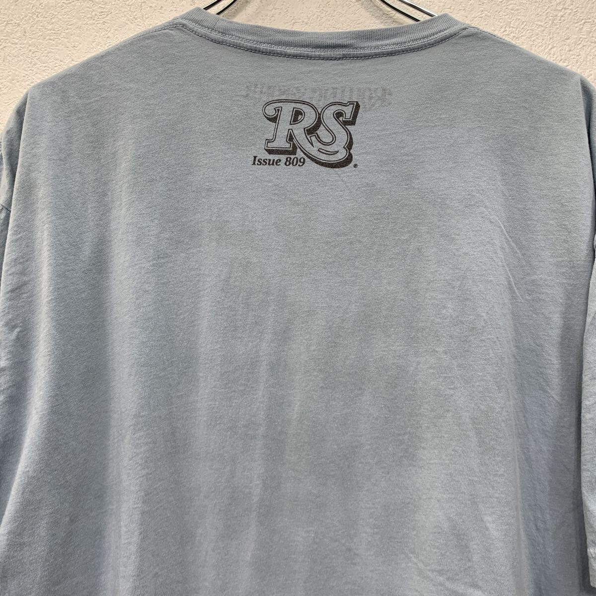 ROLLING STONE 半袖 バンドTシャツ XXL ライトブルー ローリング