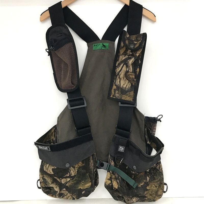 Shim.Craft H.A.K.U シムクラフト ハク HANDSFREE VEST ハンズフリーベスト HKT705 フリーサイズ キャンプ アウトドア ★TA801
