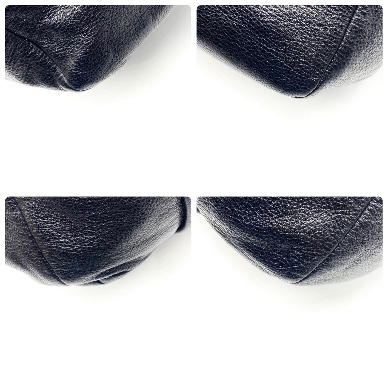 極美品● COACH コーチ マディソン ハンドバッグ　トートバッグ ロゴ 金具 ゴールド金具 ブラック レザー 18612