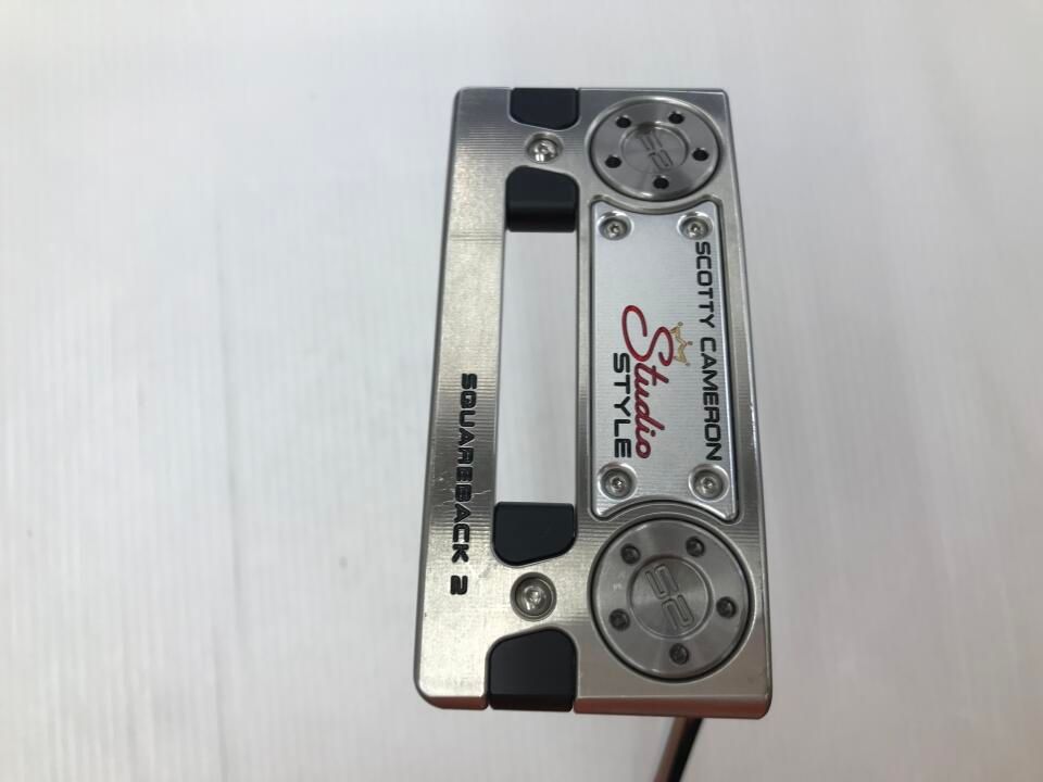 タイトリスト　SC STUDIO STYLE SQUAREBACK 2 LONG　パター　中古【最短即日発送】