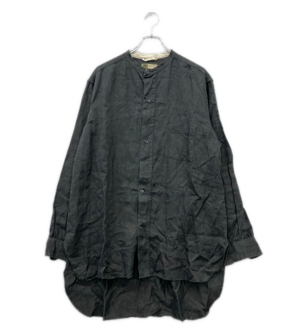 Nigel cabourn ナイジェルケーボン リネンシャツ サイズ50 ナイジェルケーボン 長袖 リネンシャツ メンズ SIZE 50 Nigel Cabourn