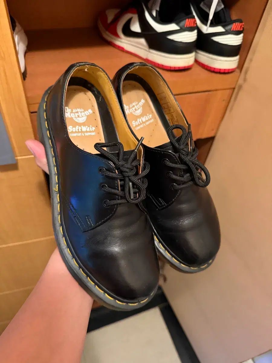 DR. MARTENS ドクターマーチン 1461 ブラック スムース 250 UK6