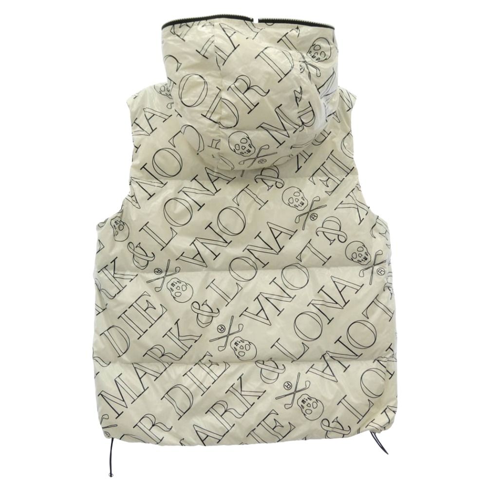 MARK&LONA マークアンドロナ MLM-3D-AD30 Lexington Down Vest スカル