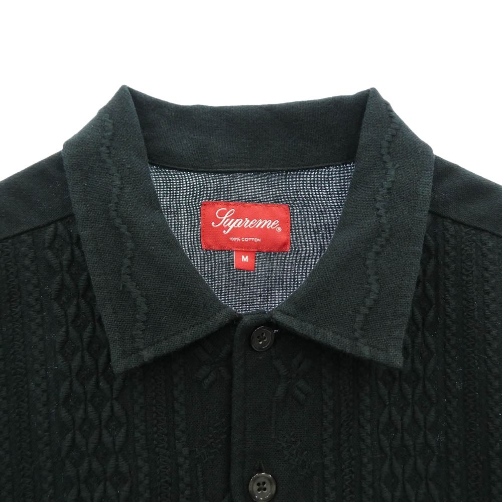 【完売品】supreme 20ss Embroidered S/S Shirt Supreme シュプリーム 20SS Embroidered S/S Shirt エンブロイダリー