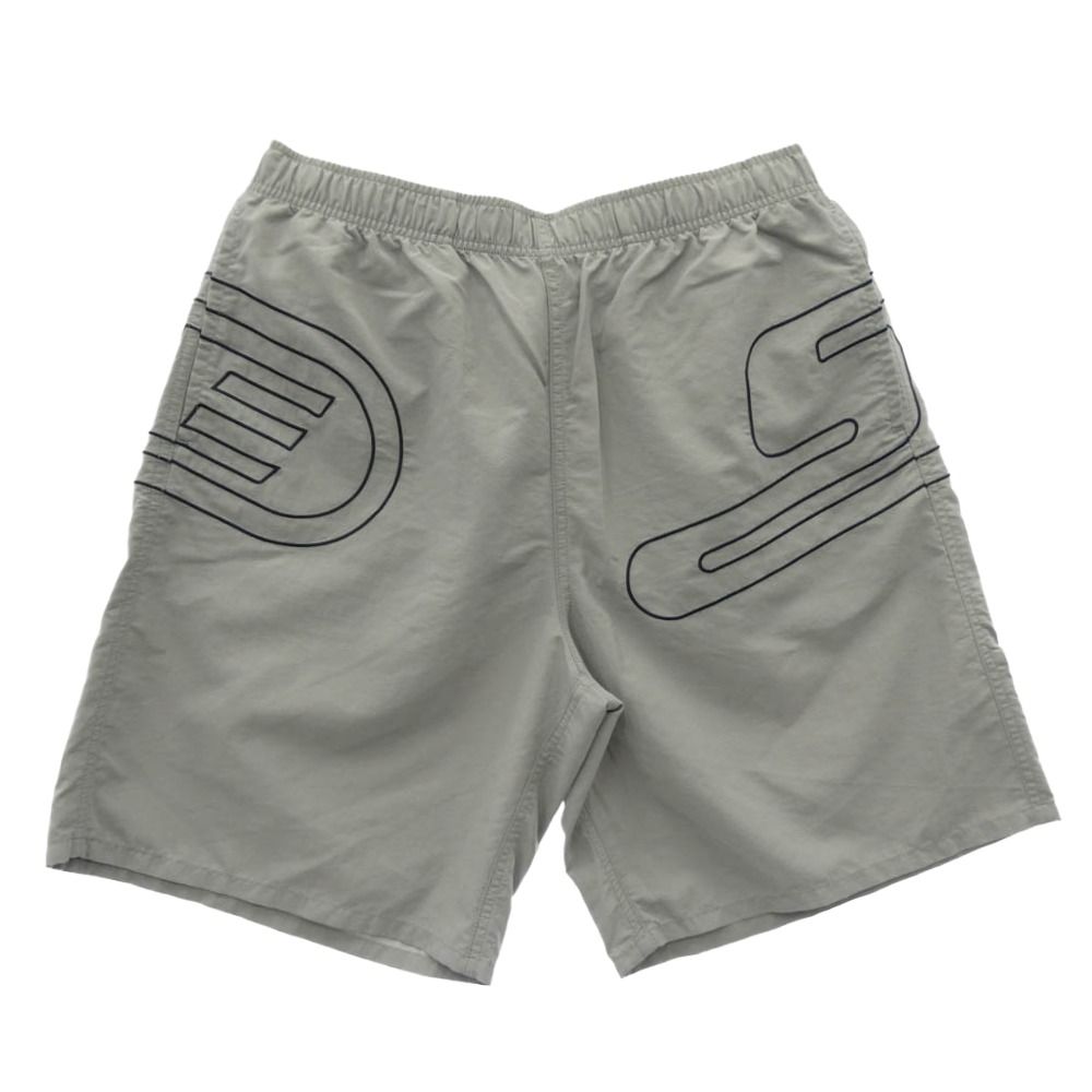 Supreme シュプリーム 25SS Big Logo Nylon Short ビッグ ロゴ ナイロン ショートパンツ ショーツ ハーフパンツ グレー系 M【美品】【中古】
