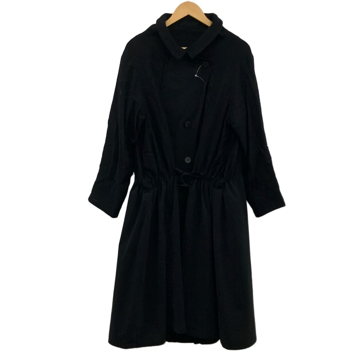 慈雨(ジウ/センソユニコ) コート サイズ40 M レディース美品 - 黒 長袖/春/秋 12,460円