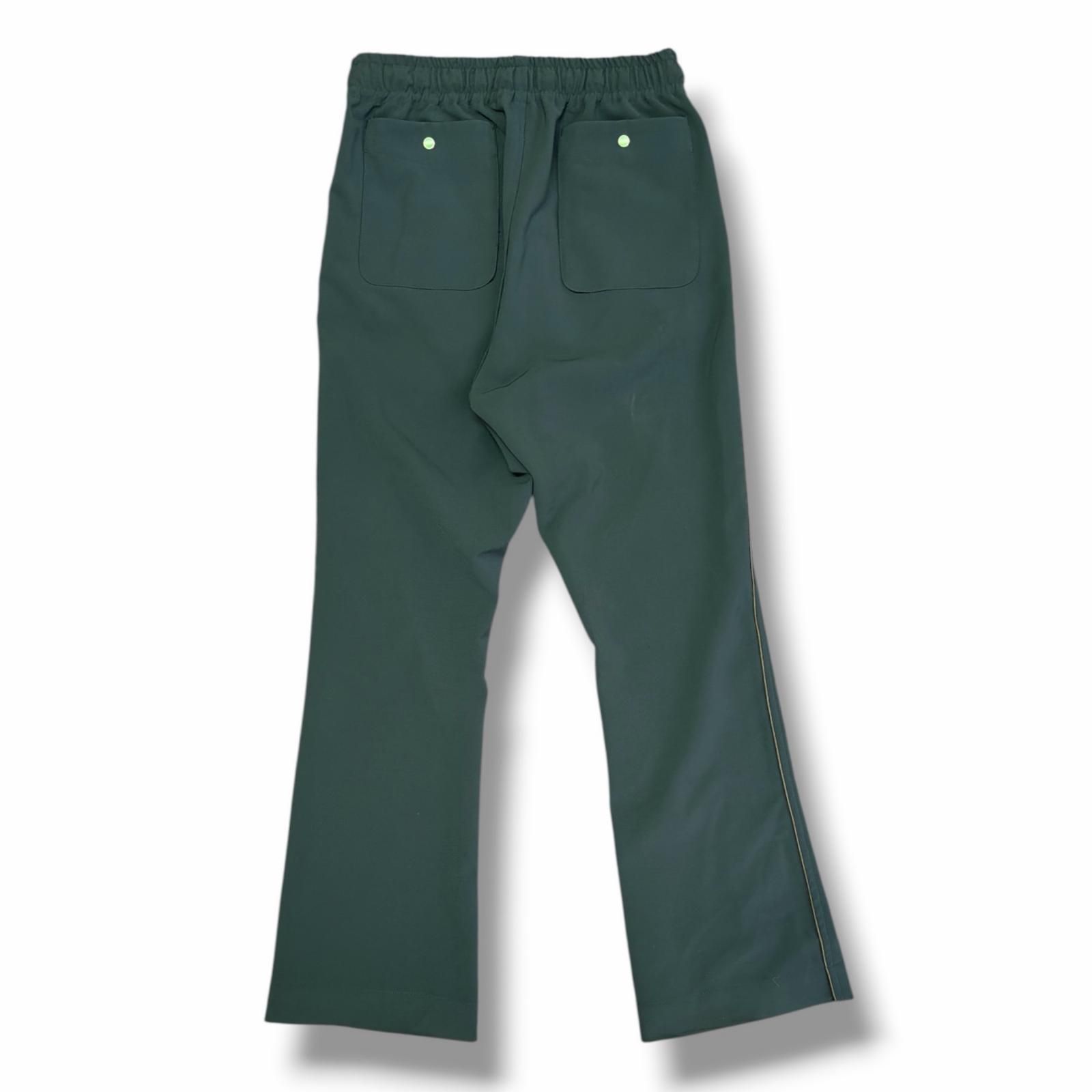 参考上代30800円 Needles 25SS Piping Cowboy Pant - Poly Double Cloth パイピングカウボーイパンツ トラックパンツ ニードルス QV218 グリーン XS （18557M） 参考上代30800円 Needles 25SS Piping Cowboy Pant - Poly Double