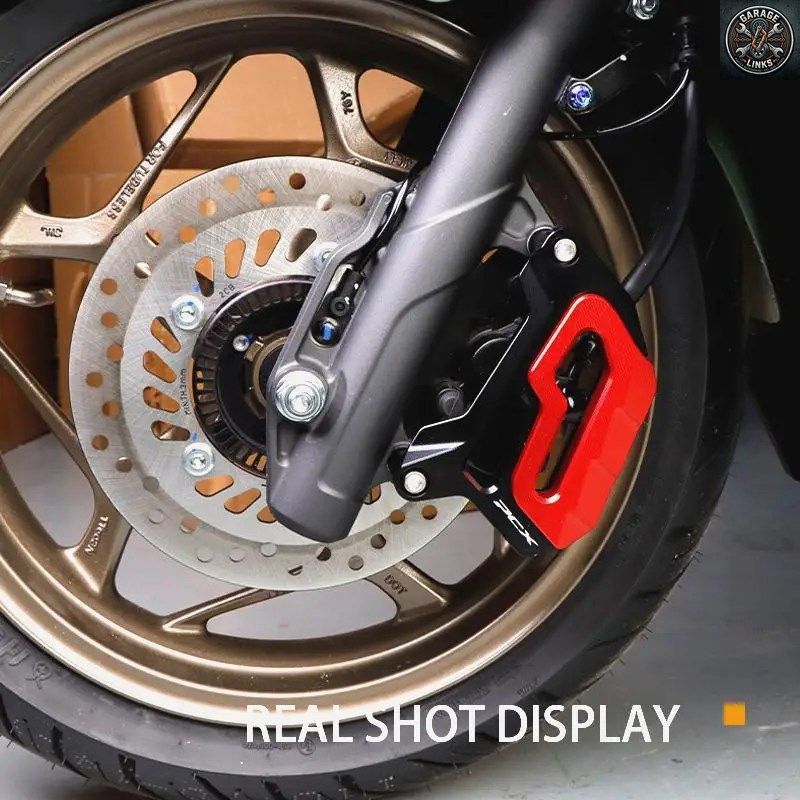 ホンダ PCX125 PCX160 オートバイ用ディスクブレーキポンプ、ブレーキキャリパーカバー、ブレーキキャリパー衝突防止カバー