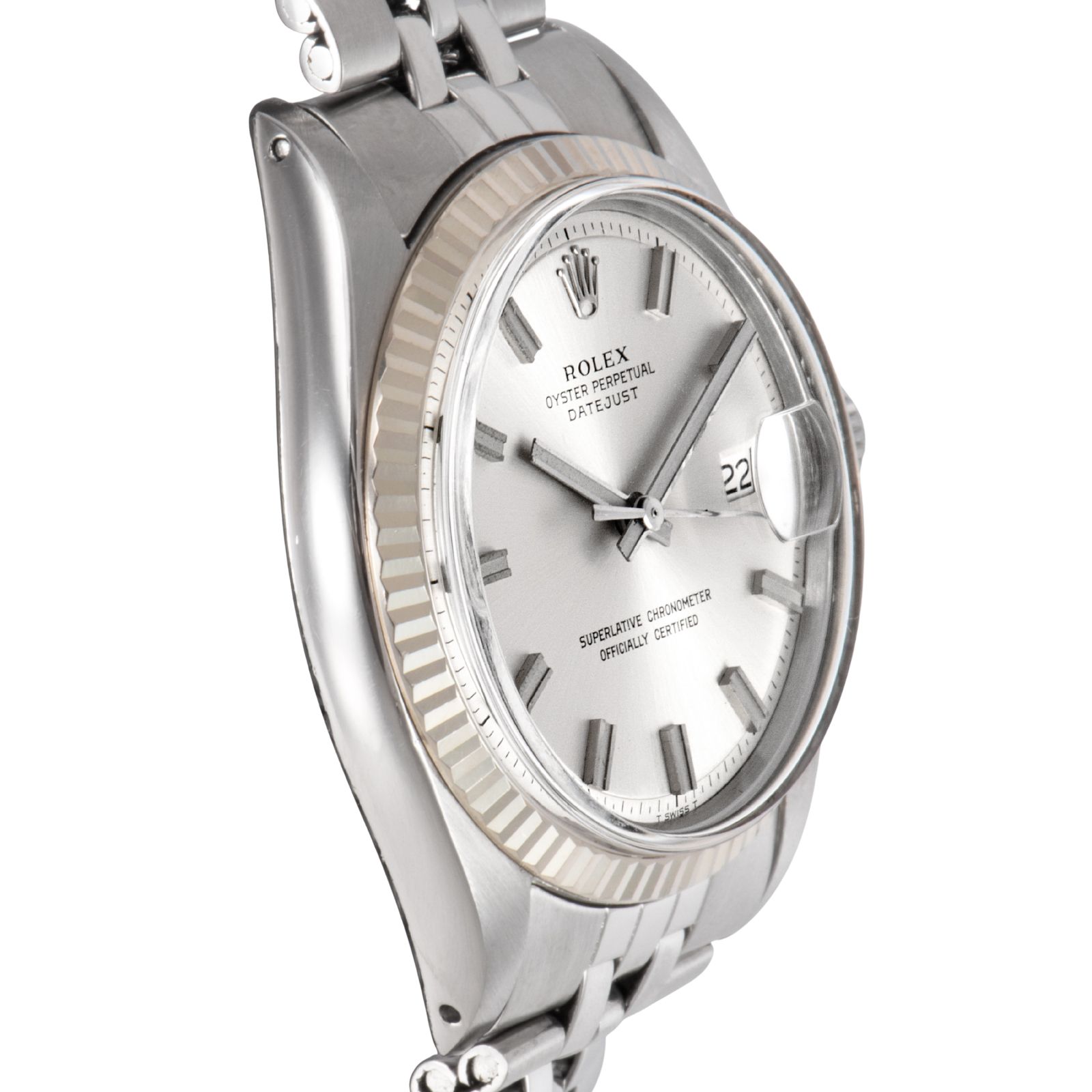 ROLEX ロレックス デイトジャスト 1601 1971年製 ワイドボーイ SS/WG【中古】 ROLEX ロレックス デイトジャスト 1601 1971年製 ワイドボーイ SS/WG