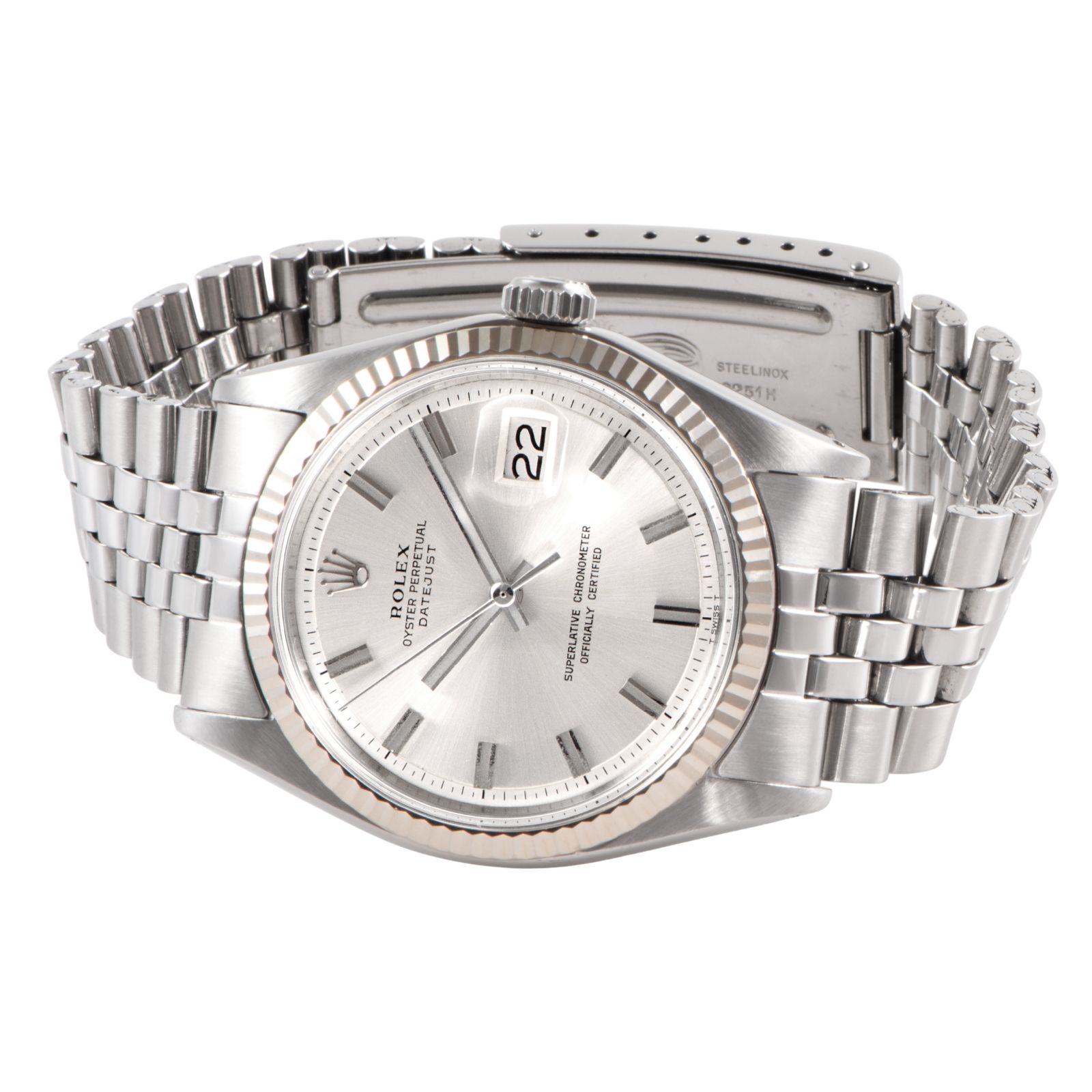 ROLEX ロレックス デイトジャスト 1601 1971年製 ワイドボーイ SS/WG【中古】 ROLEX ロレックス デイトジャスト 1601 1971年製 ワイドボーイ SS/WG