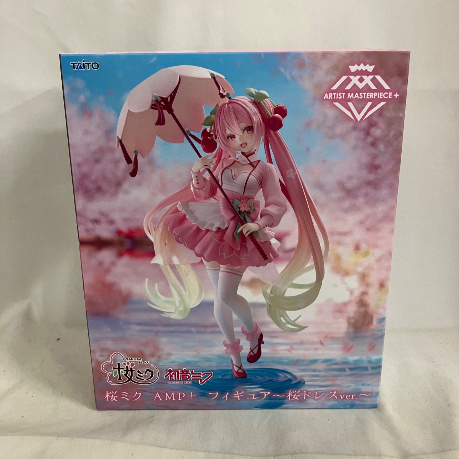 未開封 初音ミク ARTIST MASTERPIECE+ 桜ミク 桜ドレス フィギュア 3個 