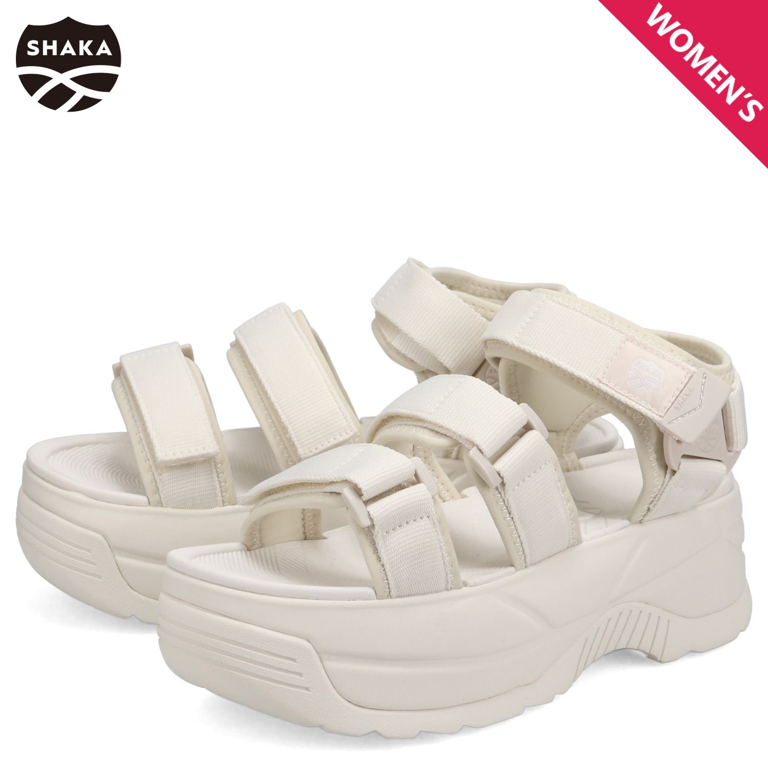 SHAKA シャカ スポーツサンダル ネオ バンジー チャンキー レディース 厚底 NEO BUNGY CHUNKY SK-114