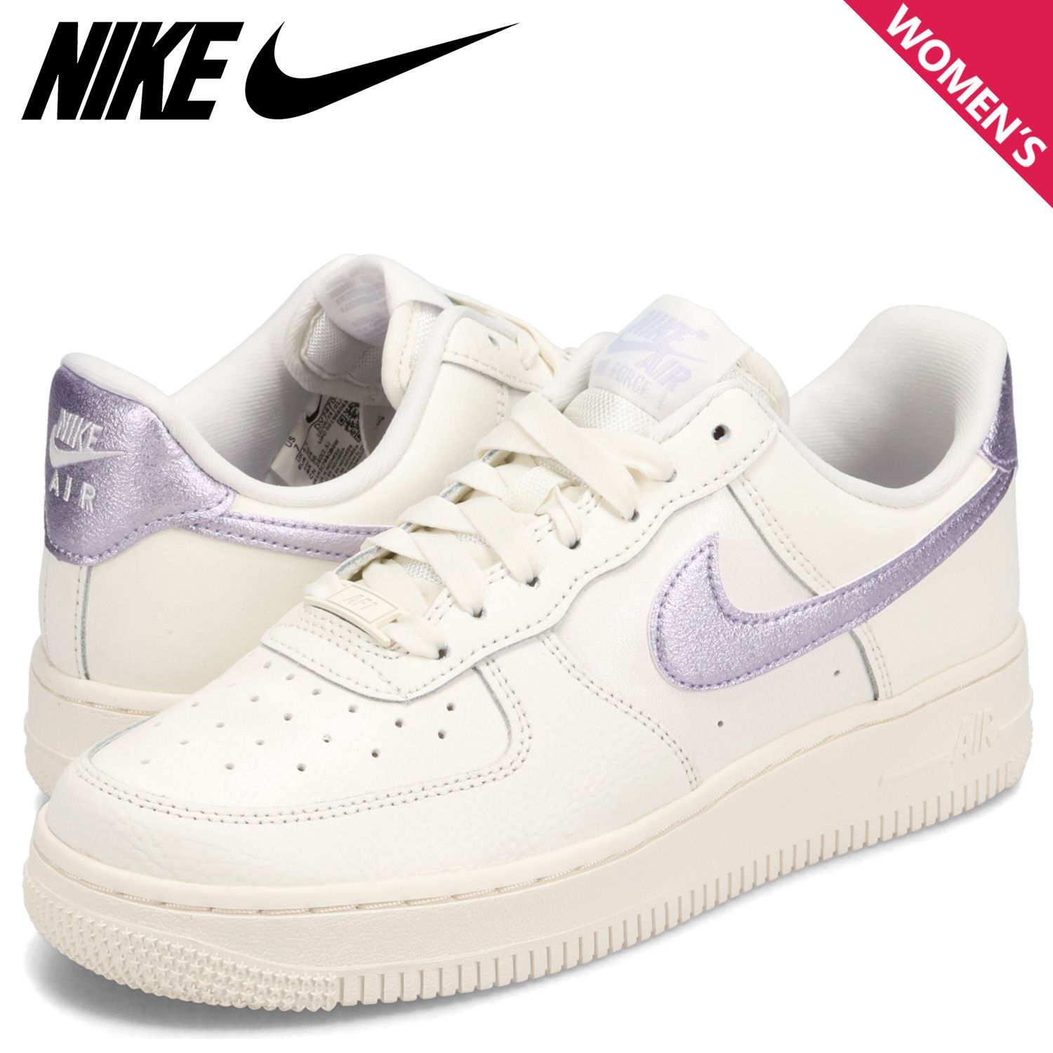 ナイキ NIKE ウィメンズ エアフォース1 スニーカー レディース WMNS AIR FORCE 1 07 ESS DV7470-100
