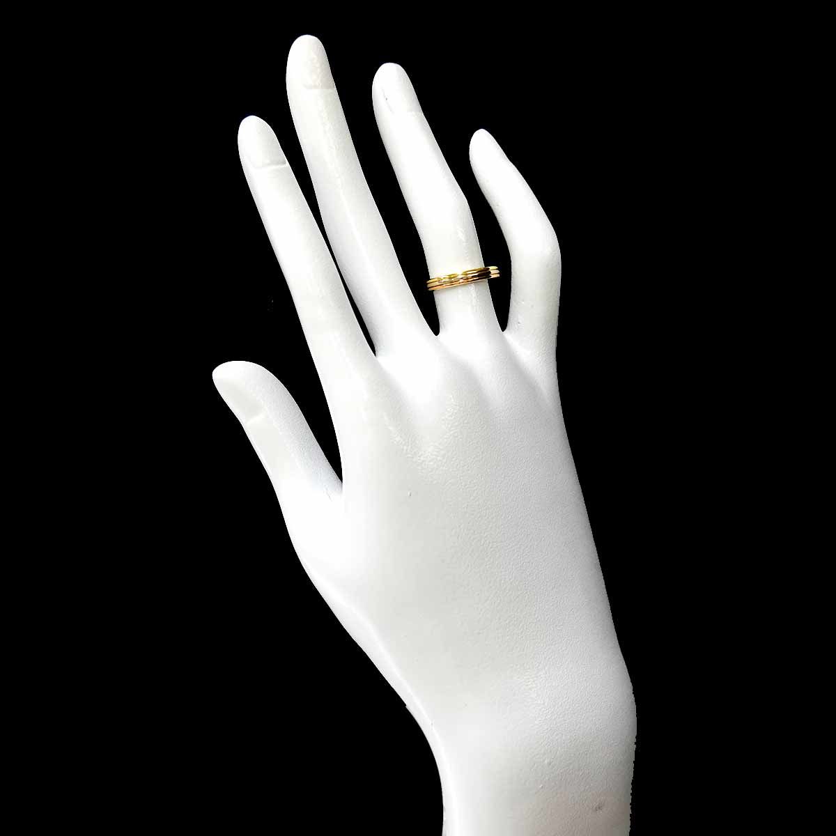 カルティエ Cartier ヴァンドーム #48 リング K18 YG WG PG スリー