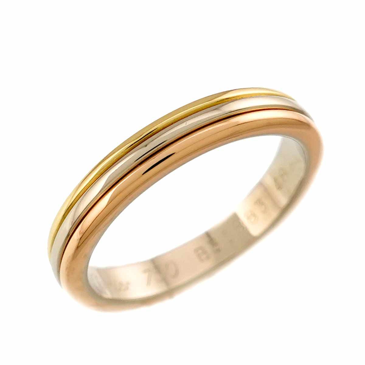 カルティエ Cartier ヴァンドーム #48 リング K18 YG WG PG スリー