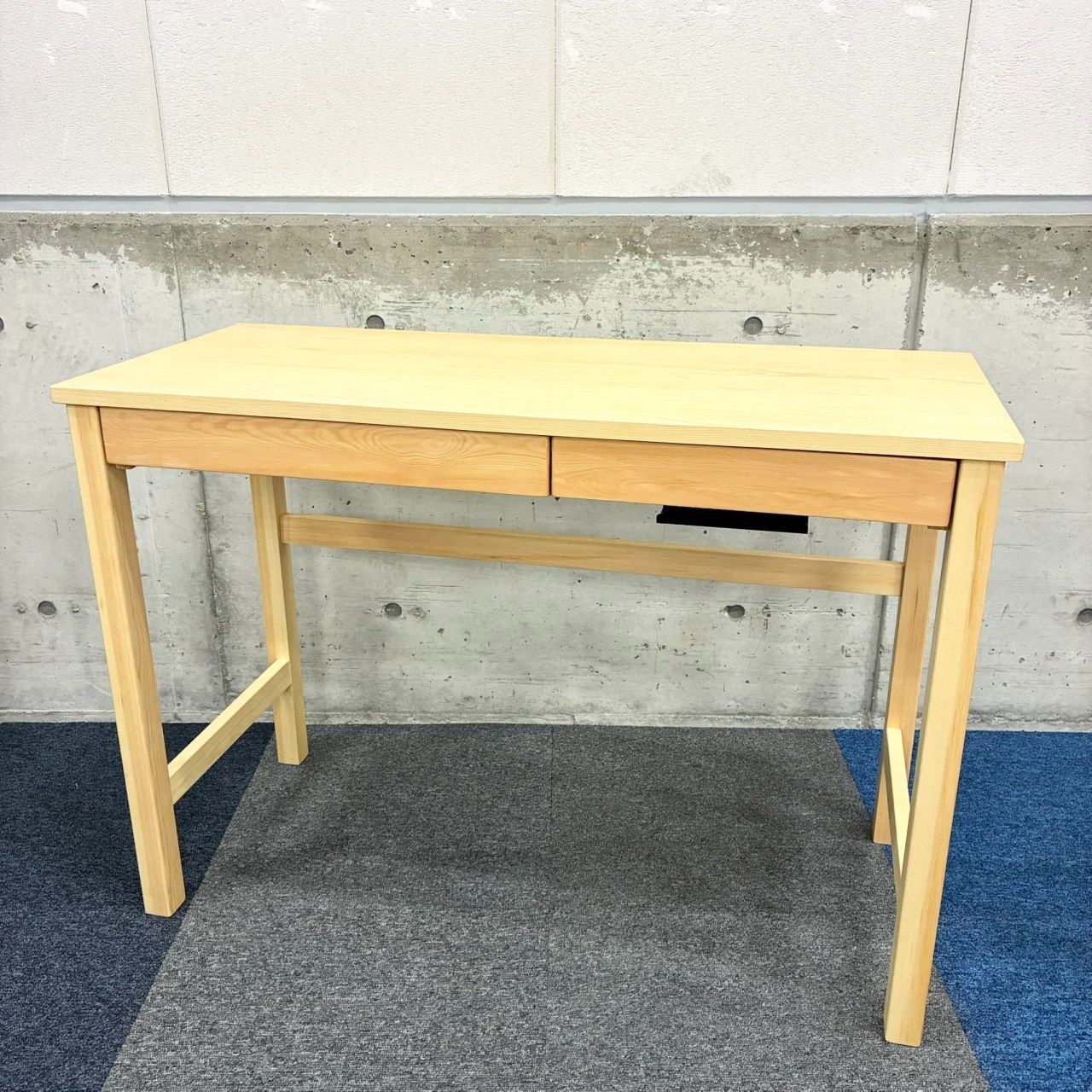 木製デスク コイズミ 美品 ダークブラウン 大人も子供も使える 大きめ