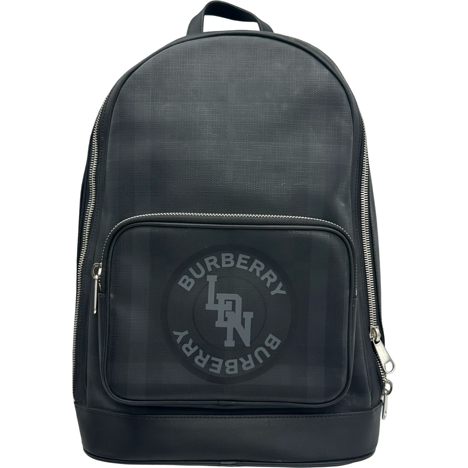 バーバリーロンドン BURBERRY LONDON ROCCO バックパック 8025766 ブラック PVC メンズ リュック・デイパック