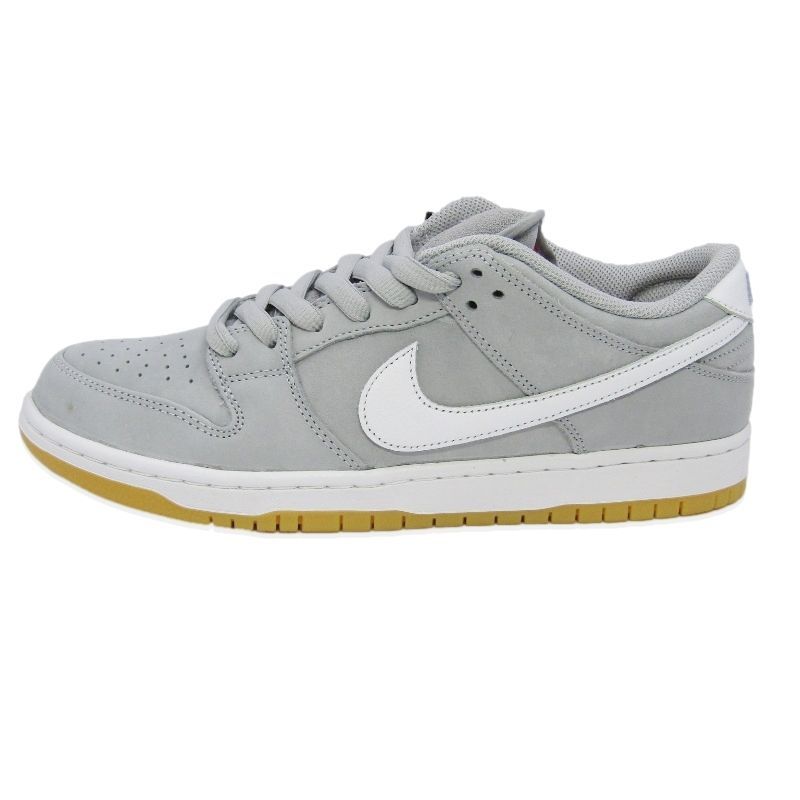 未使用 NIKE ナイキ 28cm SB DUNK LOW PRO ISO DV5464-001 スケートボーディング ダンク ローカット WOLF GREY/WHITE-WOLF GREY 88000085